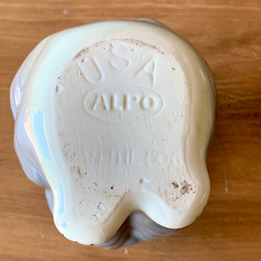 Vtg 60’s McCoy Alpo USA Dan the Dog Ceramic Pottery Cookie Treat Jar 8” USA - Picture 13 of 13